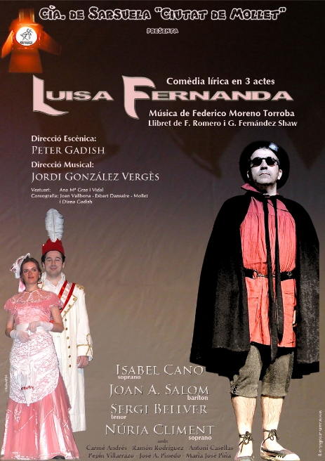 Cartel de Luisa Fernanda
