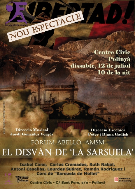 Cartel de "El Desvan de la Sarsuela"